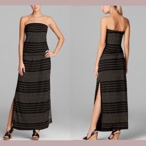 NEW‎ $240 Vitamin A [SZ Medium m/8 ] Olivia Cover Up in Black/Gold